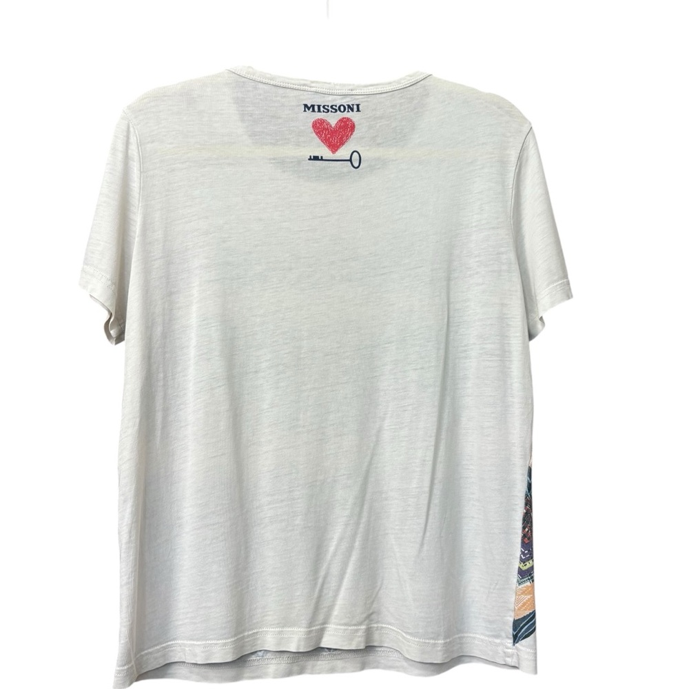 Missoni Key To The Cure Tee In White Size Medium - Picture 3 of 8